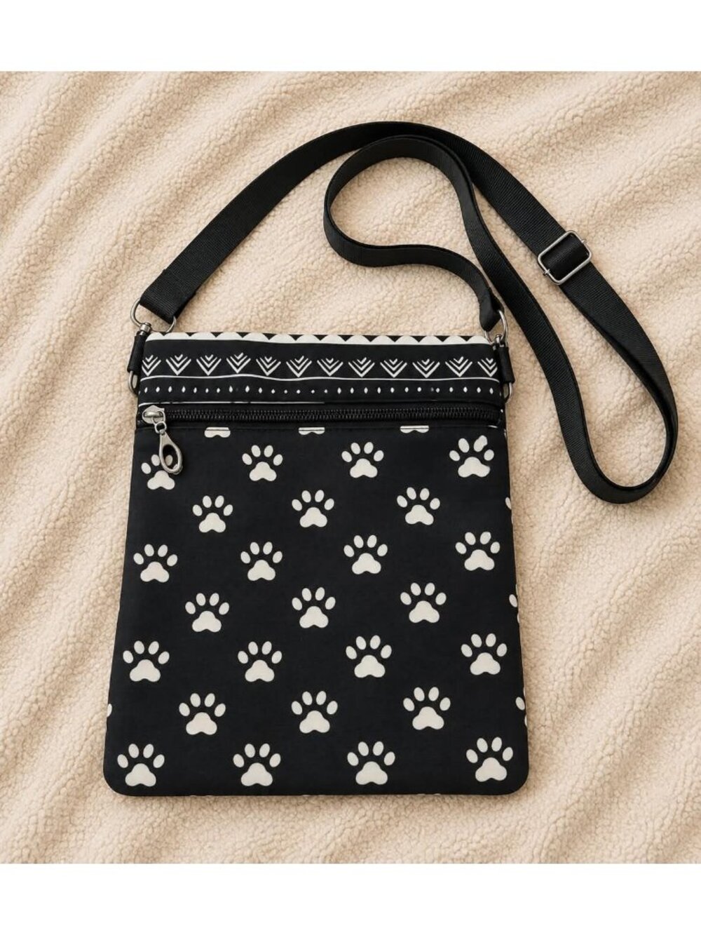Paw Print Crossbody Bag